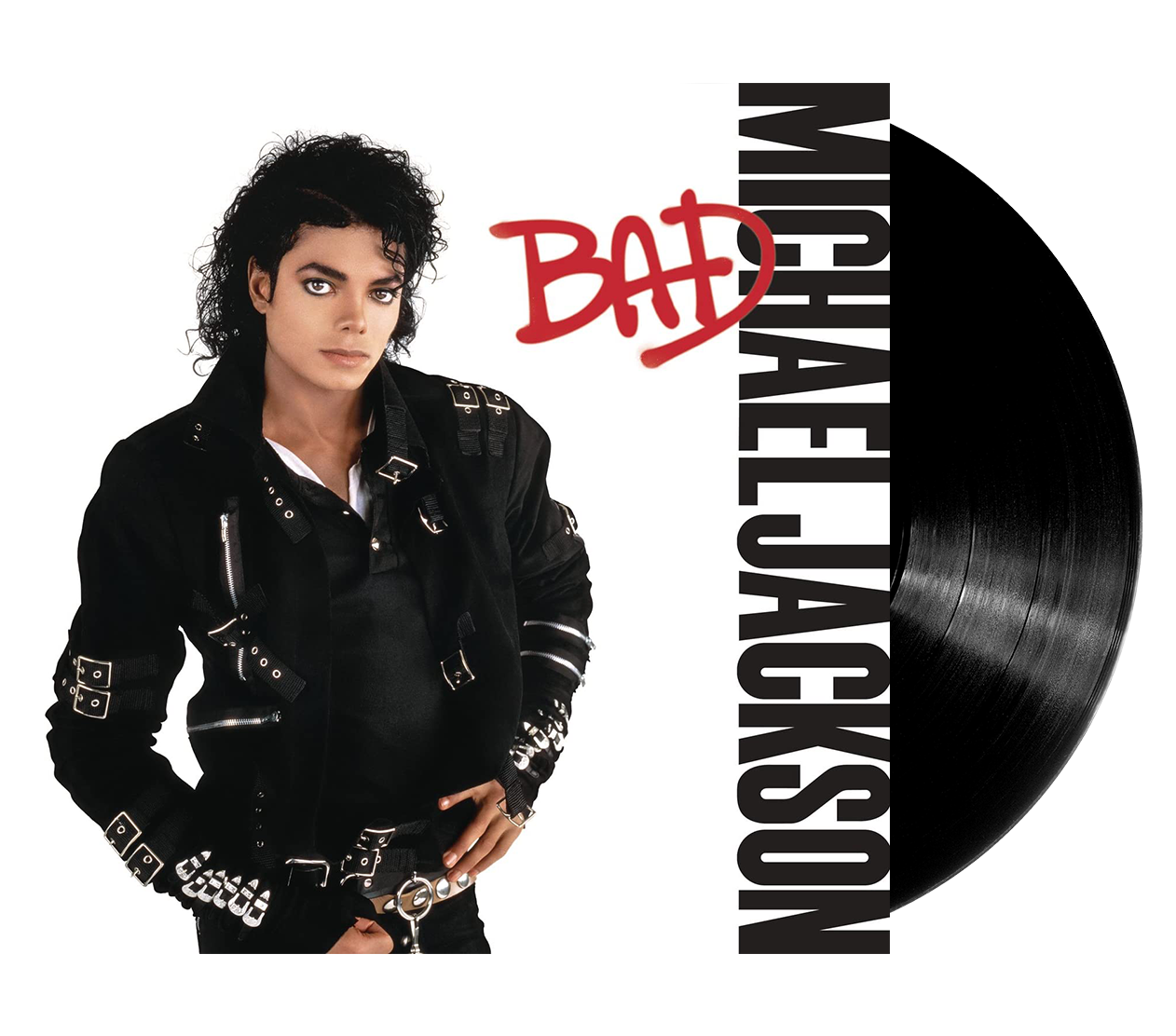 Image of Artwork for Michael Jackson's Bad (LP)